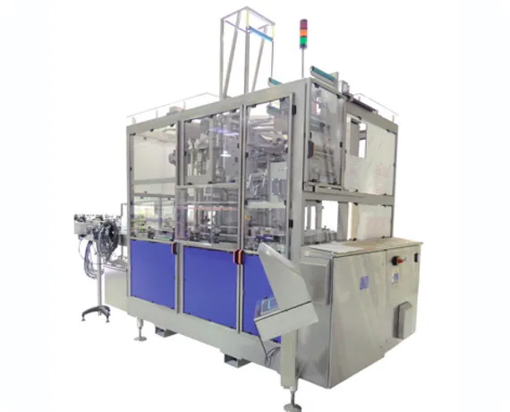 CeltheQ HC-12-14 high-speed sleeve applicator machine
