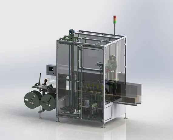 CeltheQ R-Ultimate rotary sleeve applicator machine