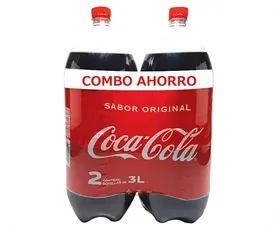 Coca-Cola 2x3L combo multipack with sleeve label applied by CeltheQ