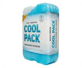Cool Pack reusable ice packs with sleeve label