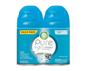 Air Wick Pure value pack air freshener duo with sleeve label