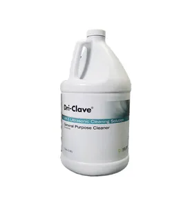 Dri-Clave ultrasonic cleaning solution gallon jug with sleeve label